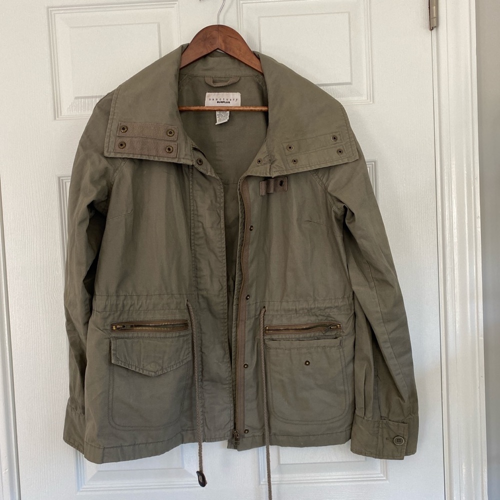 Vintage military-style jacket